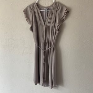H&M taupe dress